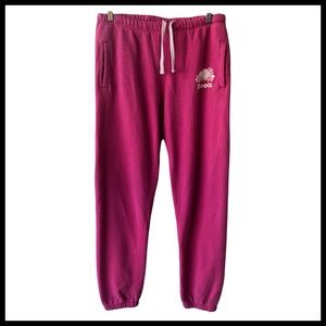 Roots Pink Track Pants